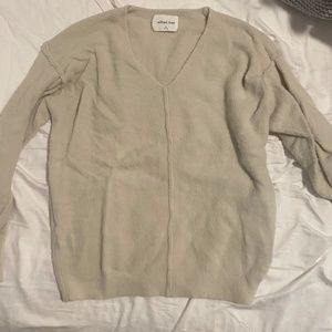 White Aritzia sweater